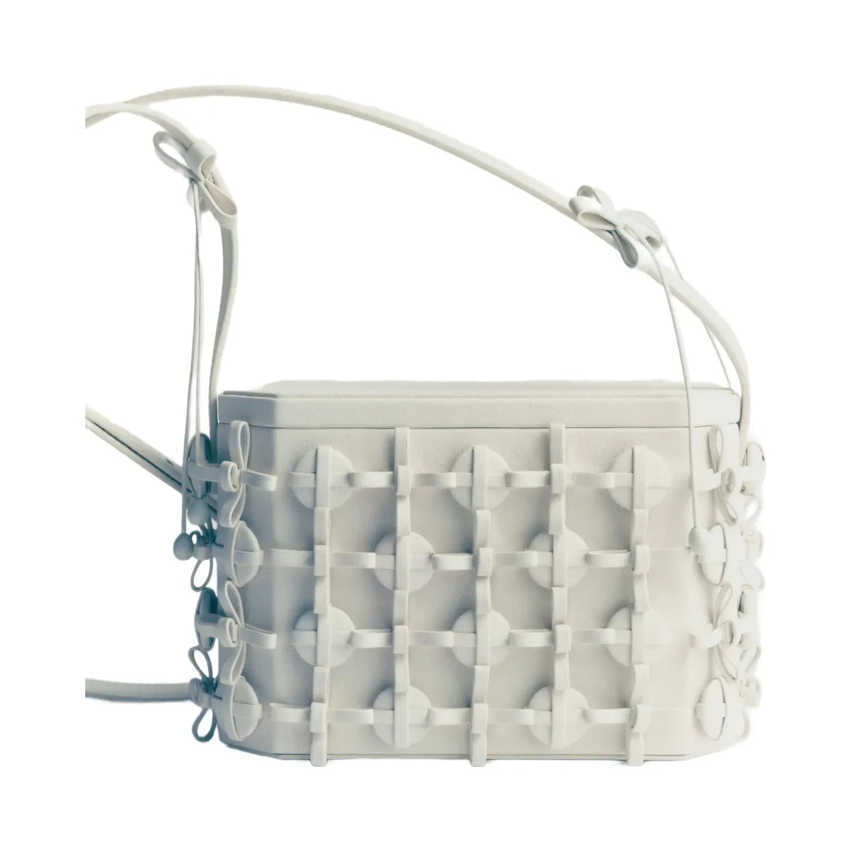 Polene Button Bow Box Porcelain