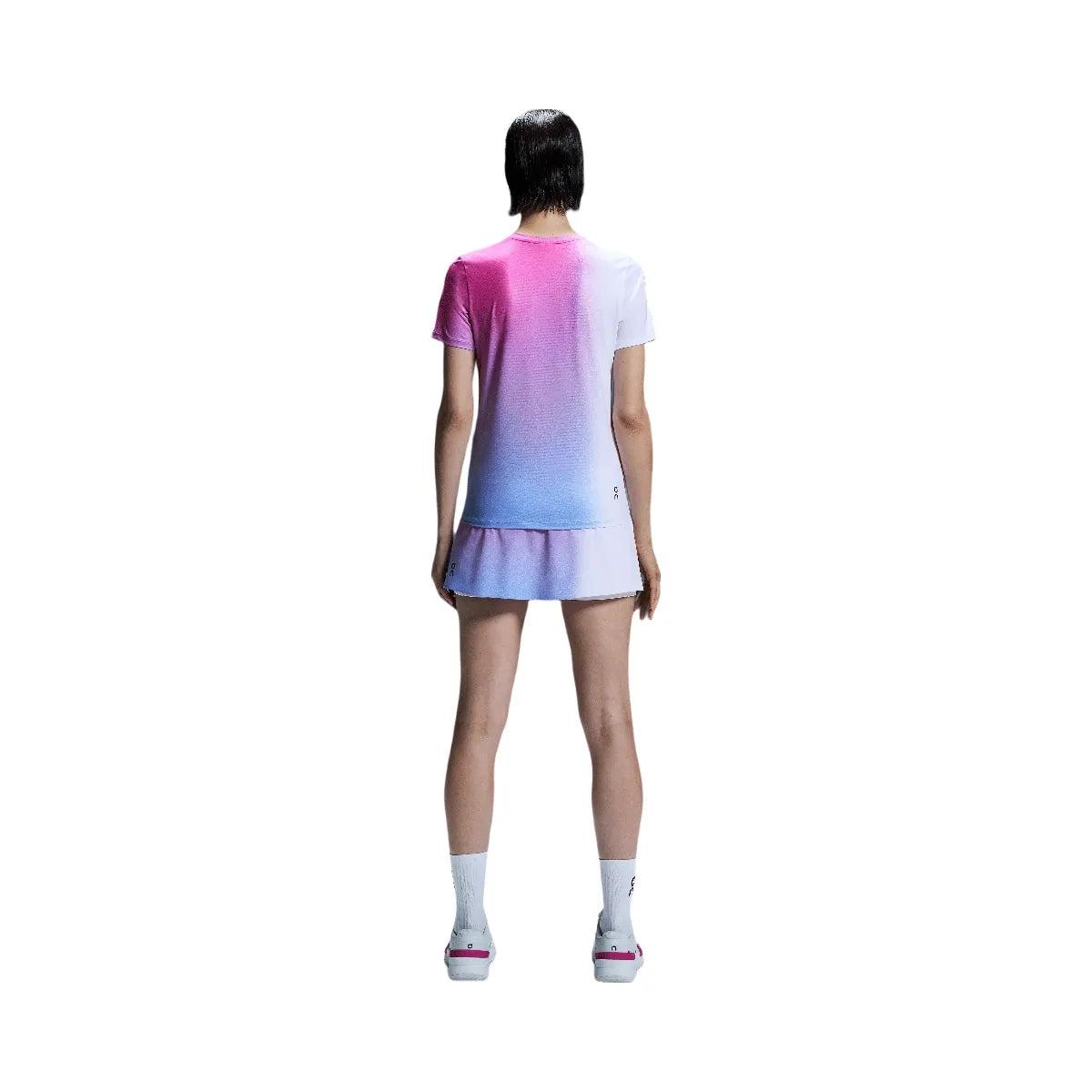 On Court Skirt White | Pink