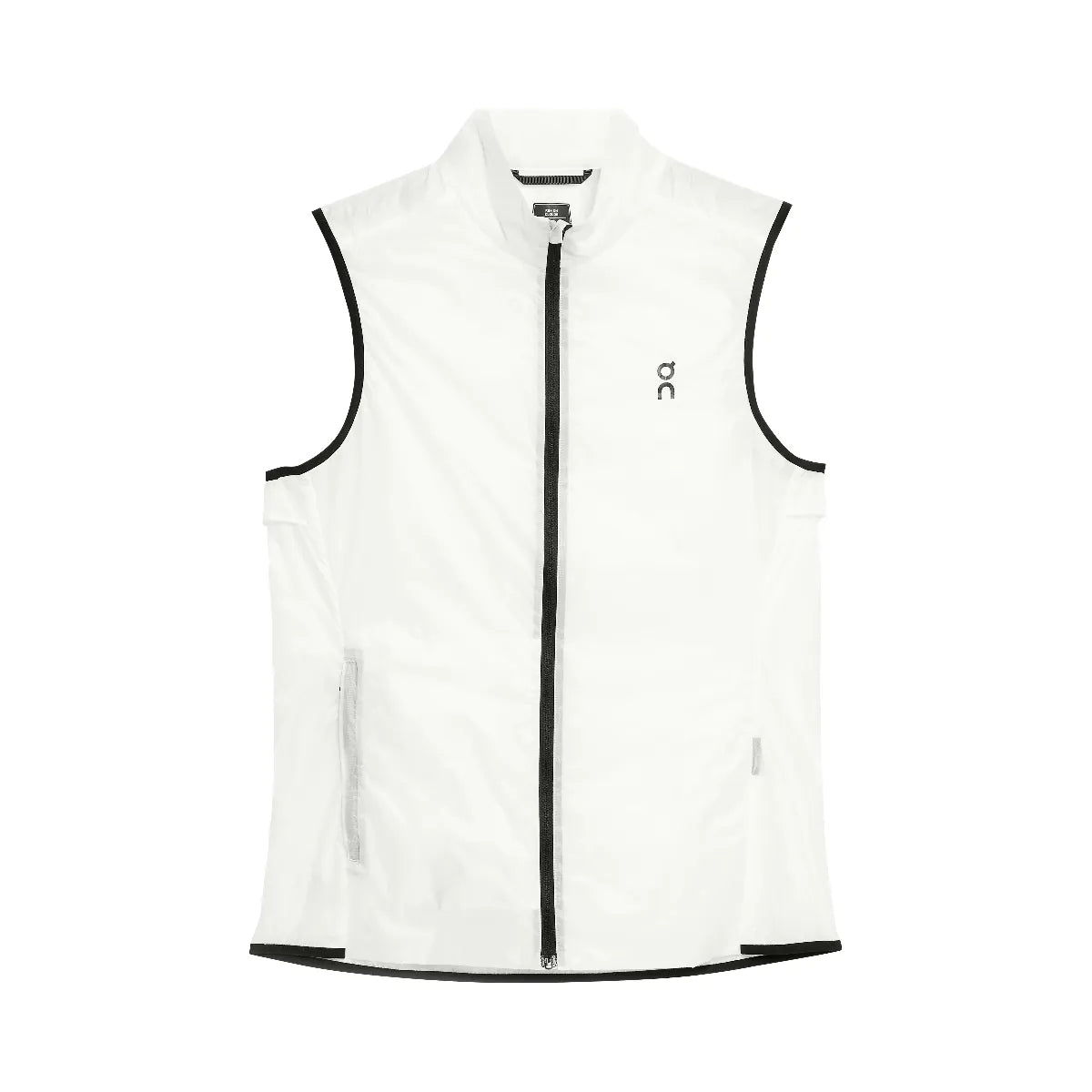 On On Weather Vest White Black