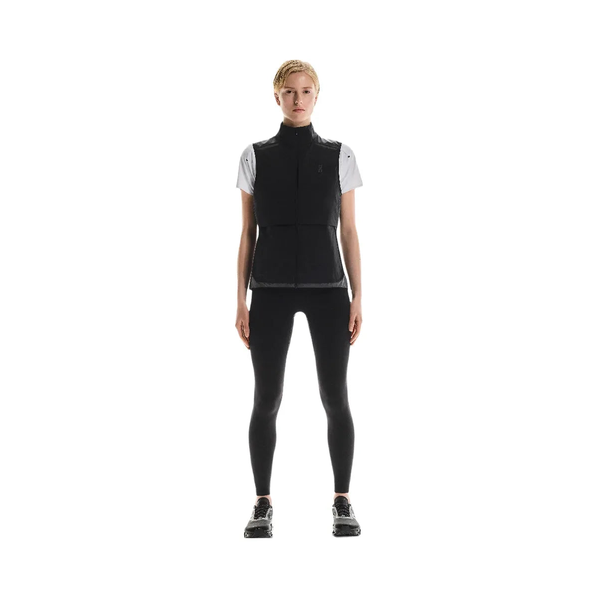 On On Weather Vest Black Eclipse
