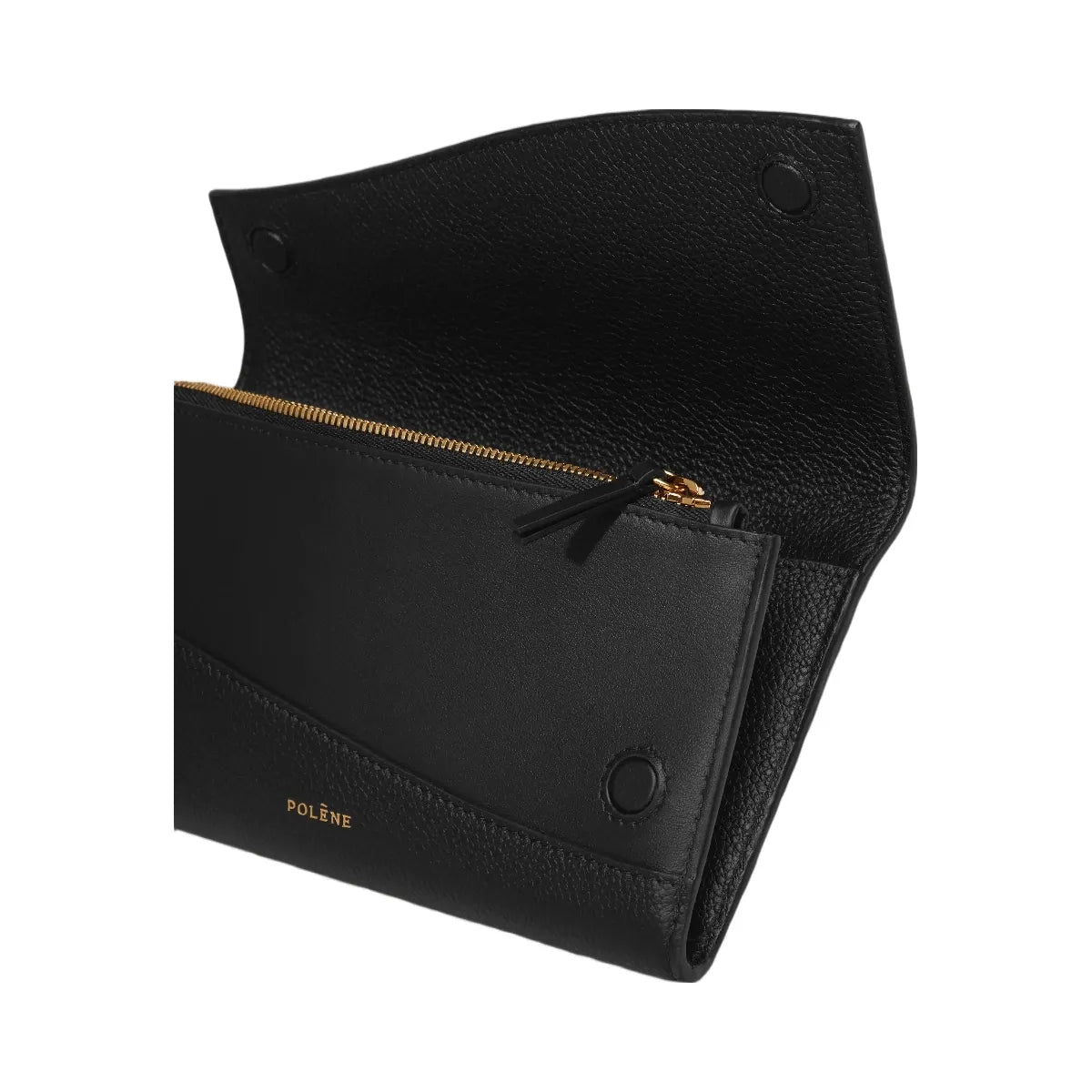 Polene Sierra Wallet Duo Black