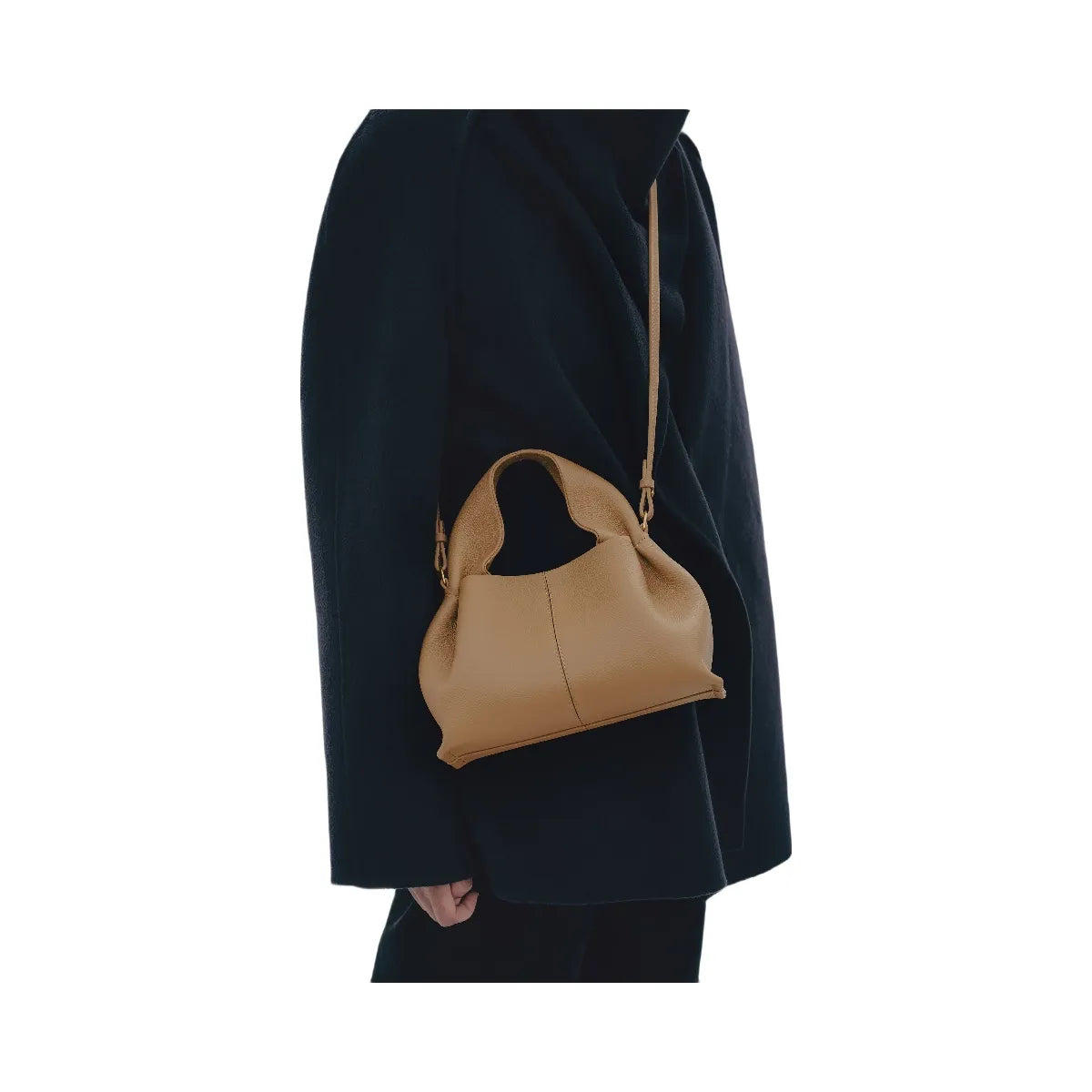 Polene Numero Neuf Mini Textured Ocher