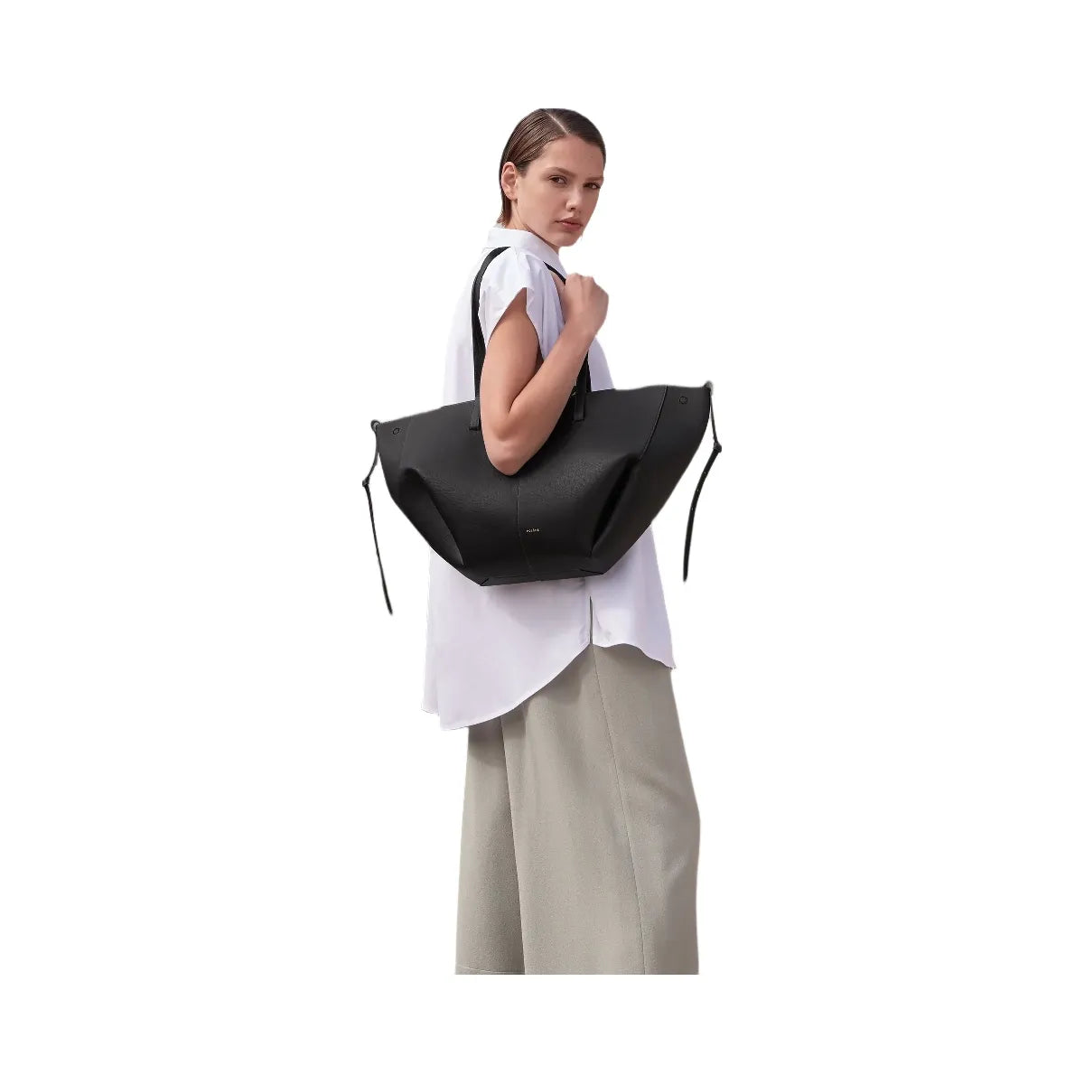 Polene Cyme Textured Black