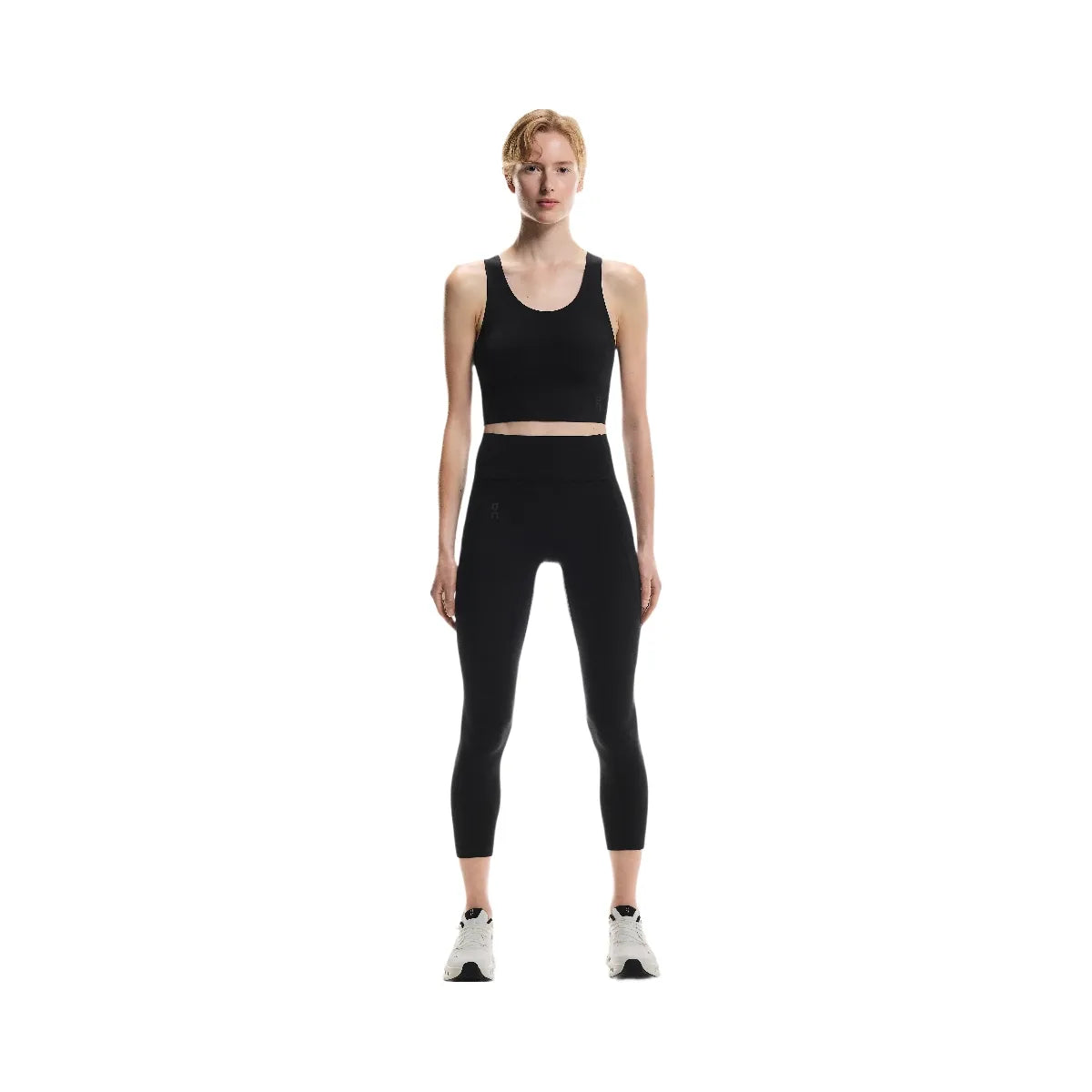 On Studio Open Back Crop Black