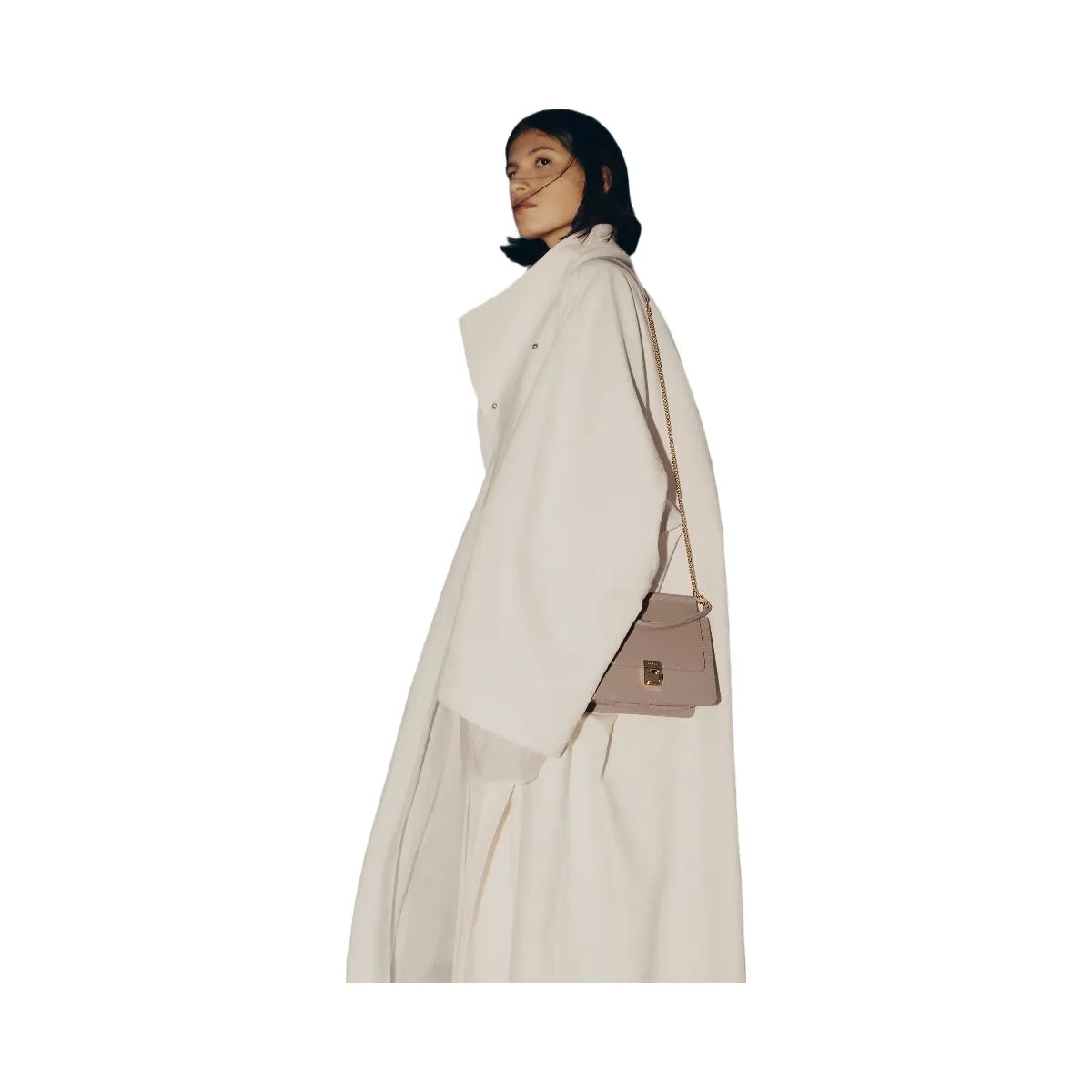 Polene Numero Sept Mini Textured Taupe