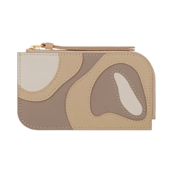 Polene Atla Card Holder Trio Taupe