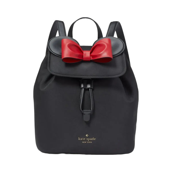 Kate Spade Disney X Kate Spade New York Minnie 3d Flap Backpack Black Multi