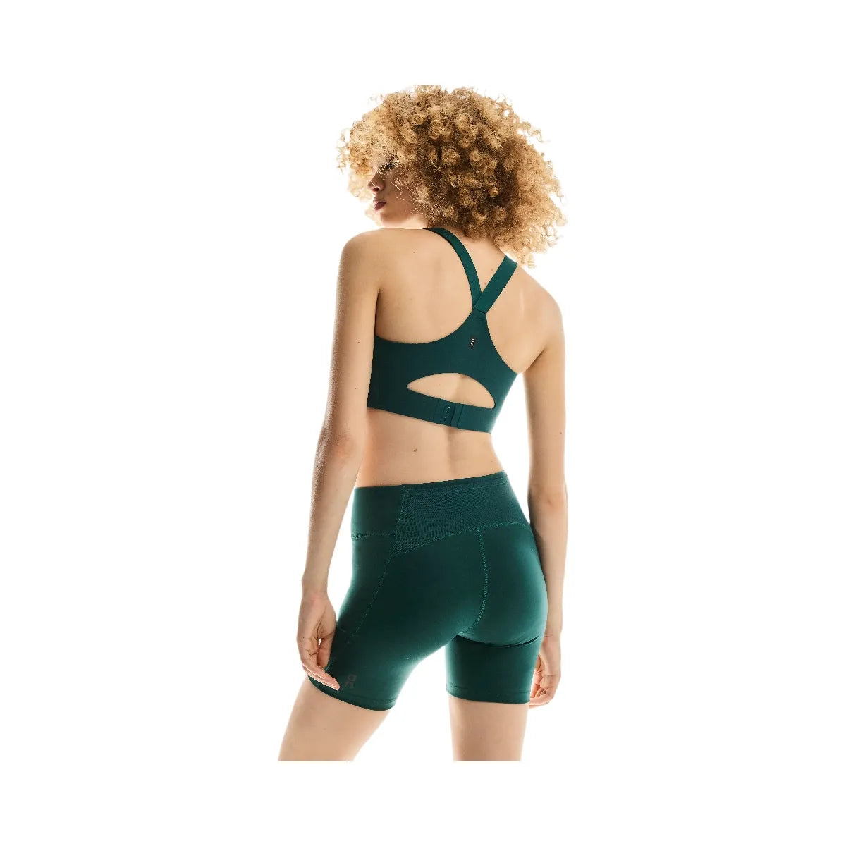 On Performance Tights Short Spirulina