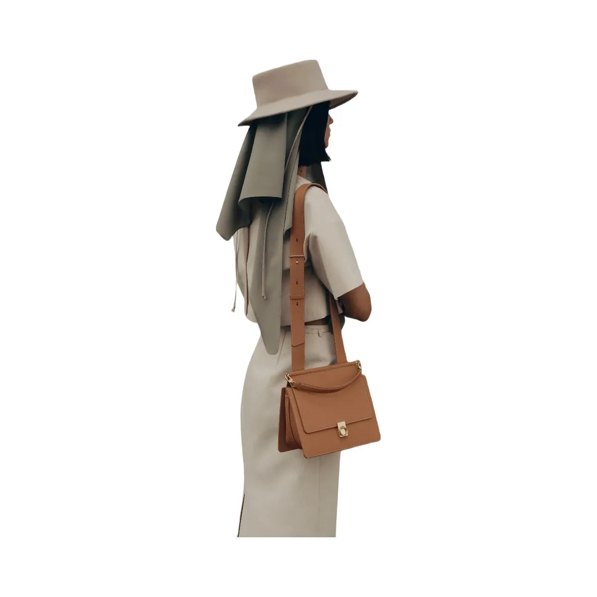 Polene Numero Sept Textured Camel