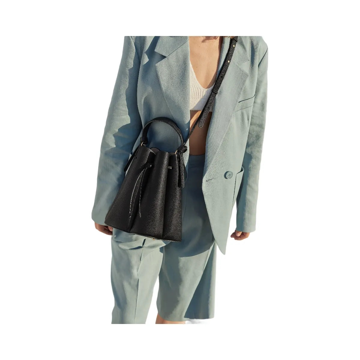 Polene Numero Huit Textured Black