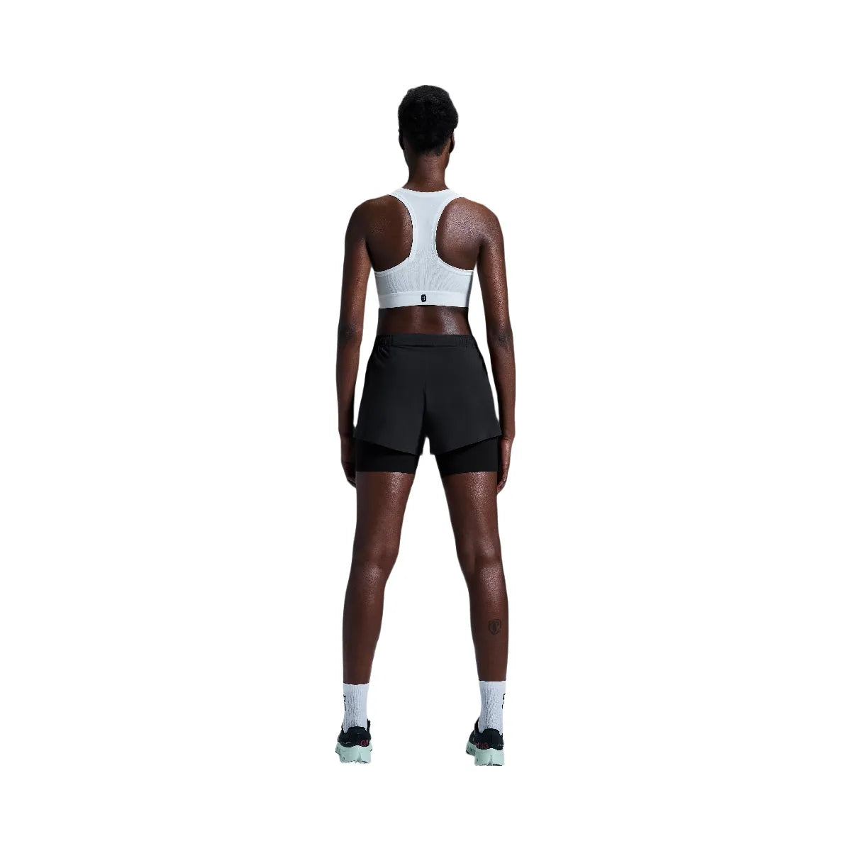 On Pace Bra Undyed-White | Black