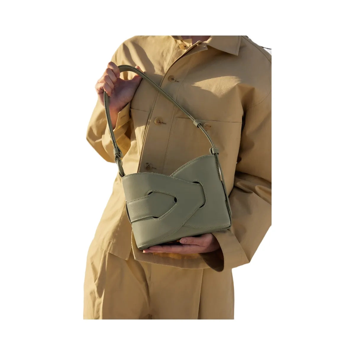 Polene Nodde Smooth Olive