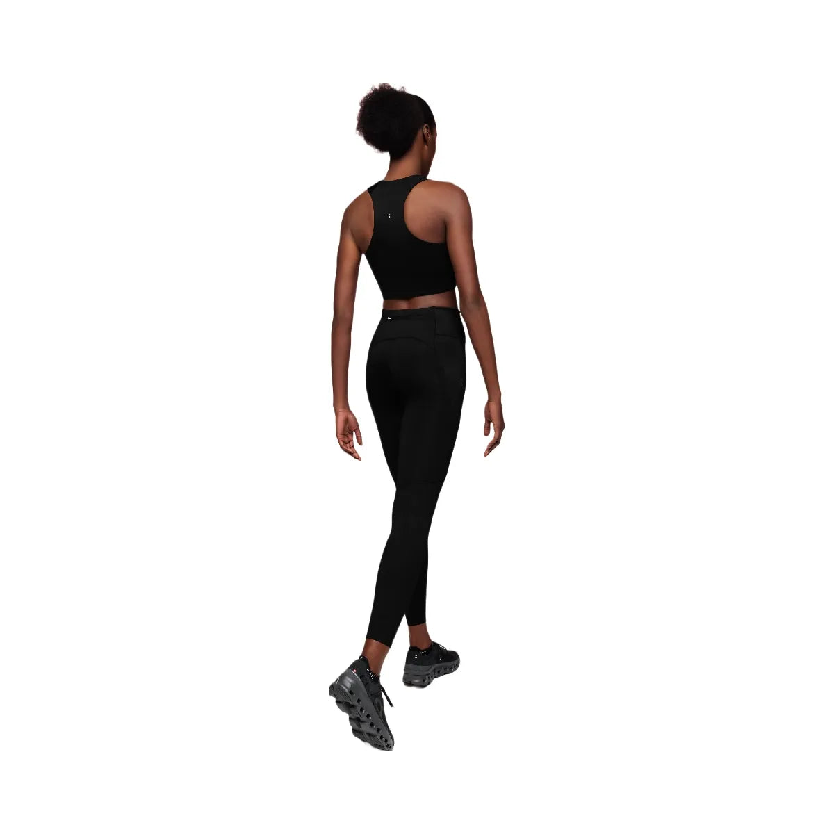 On Race Crop Black | Eclipse