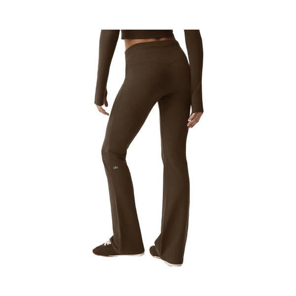 Alo Women's Sway Bootcut Sweatpant - Espresso