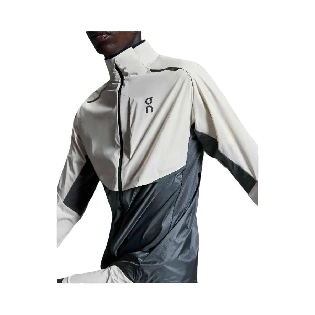 On On Weather Jacket Silver Eclipse