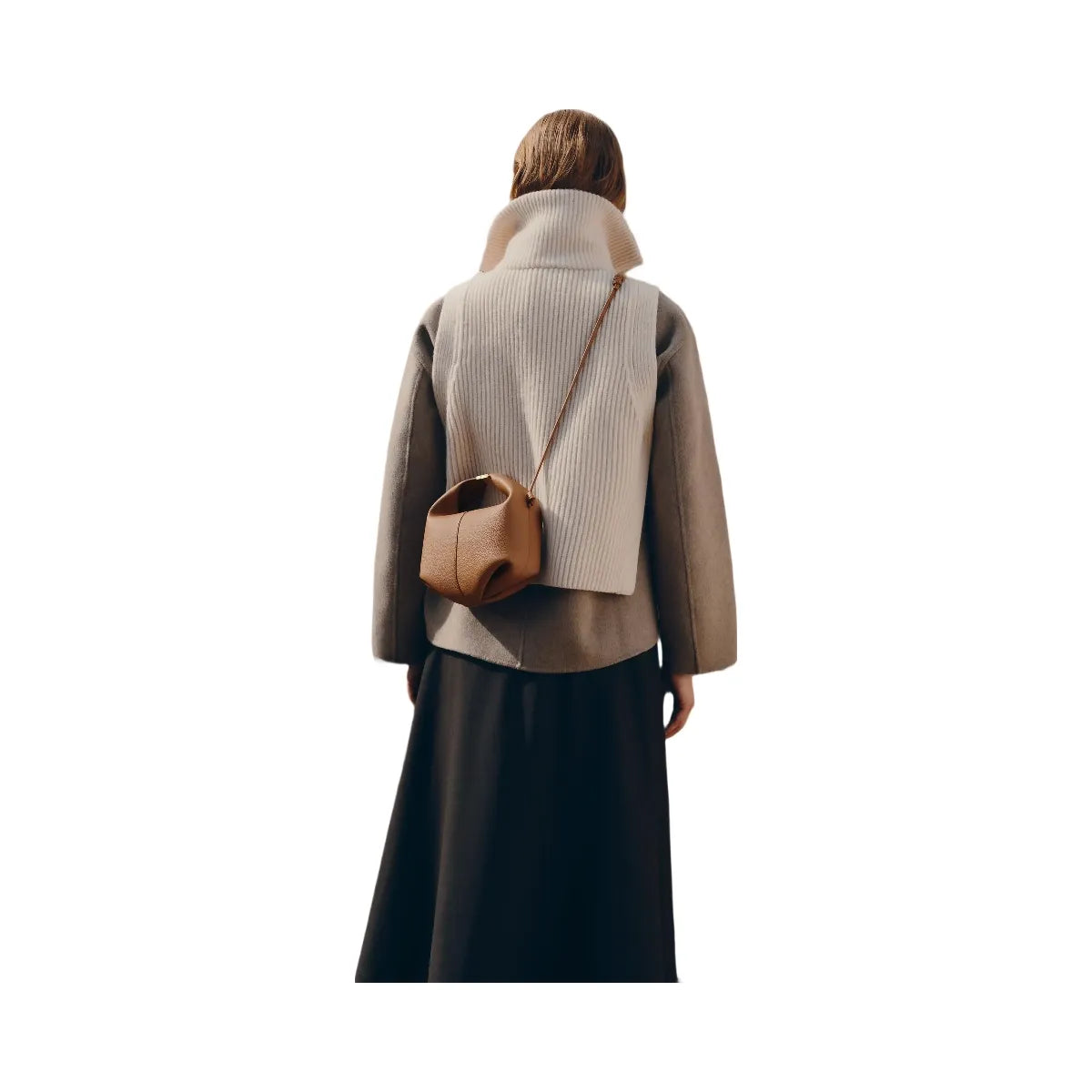 Polene Beri Textured Camel