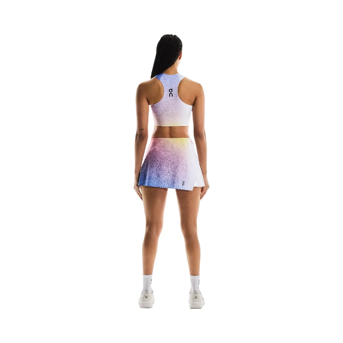 On Court Crop Top White | Indigo