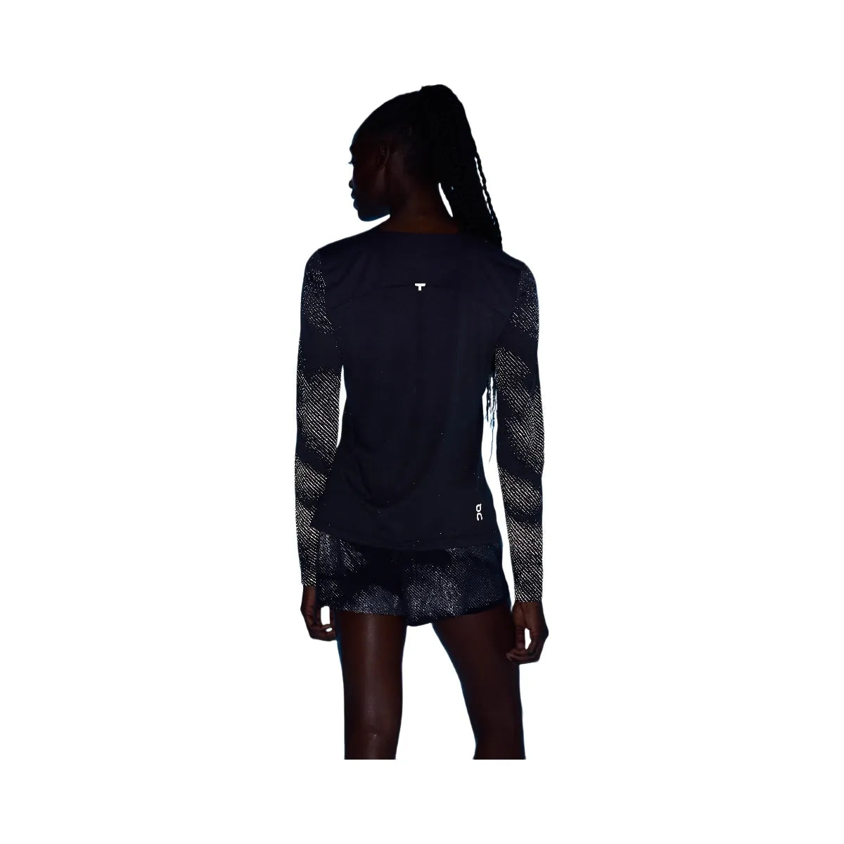 On Performance Long-T Lumos Black | Iron