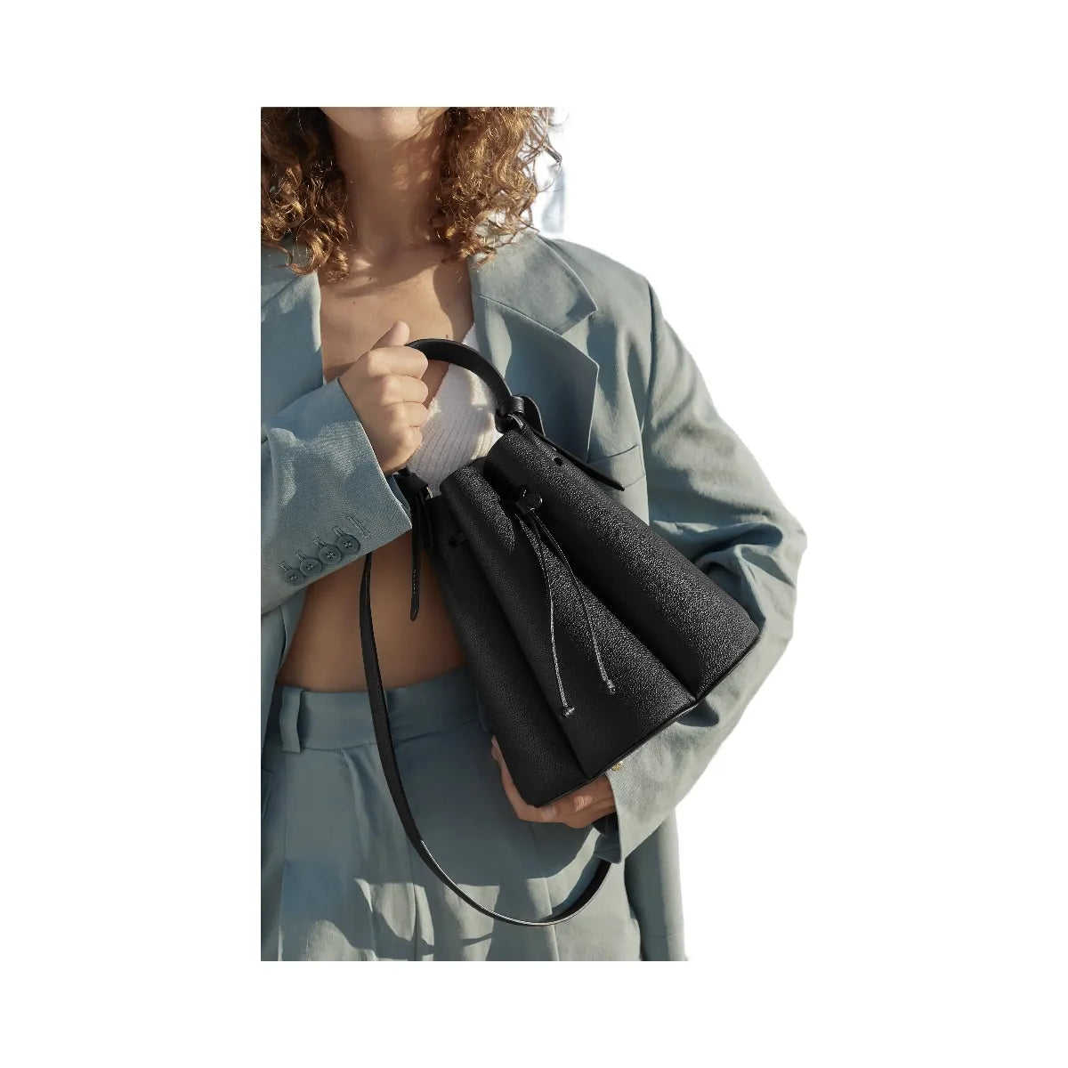 Polene Numero Huit Textured Black