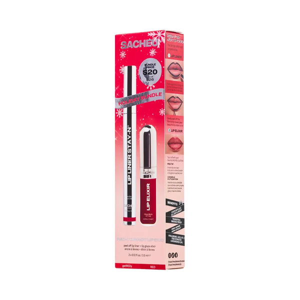 SACHEU RED-Y OR NOT Lip Duo
