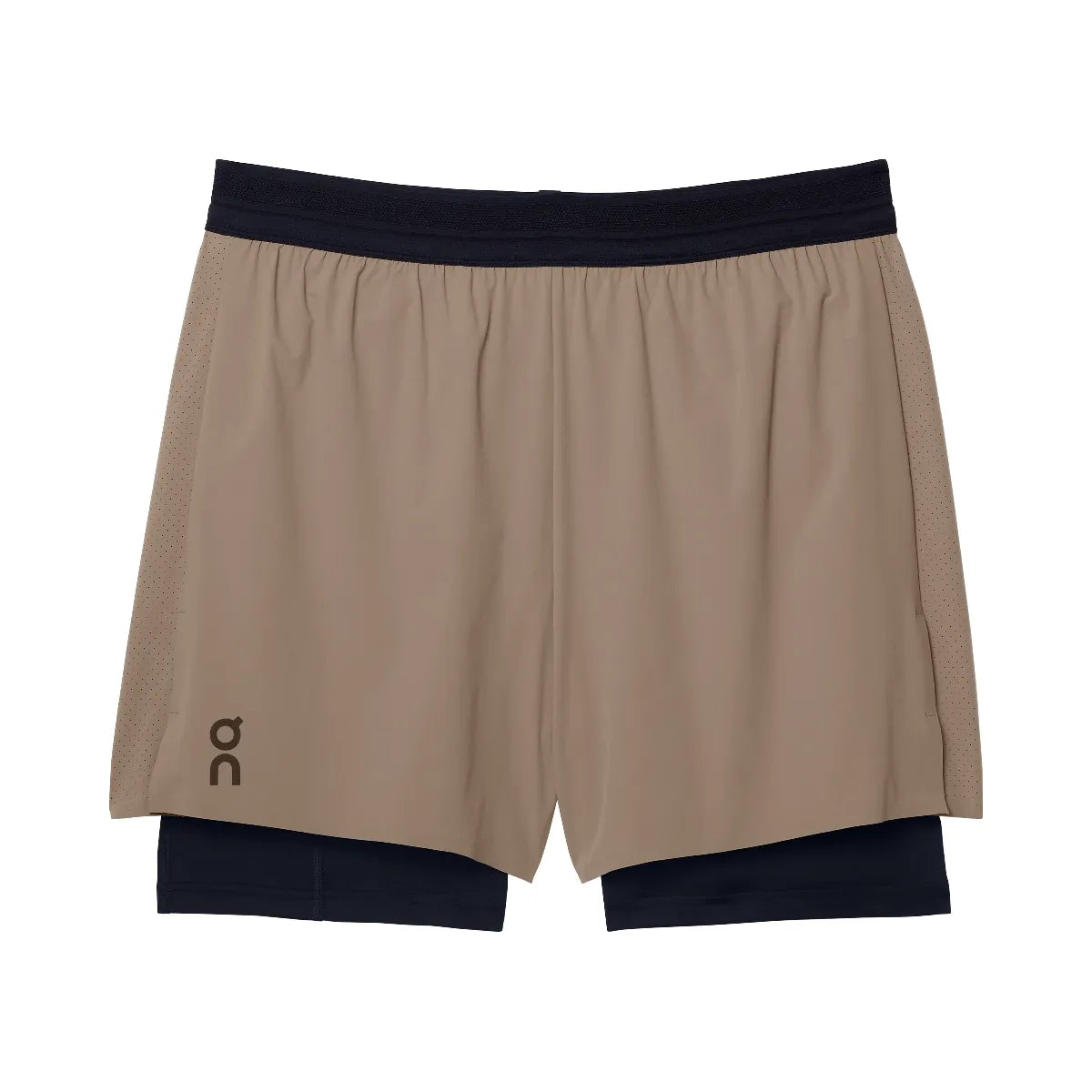 On 5" Performance 2/1 Shorts Cinder | Black