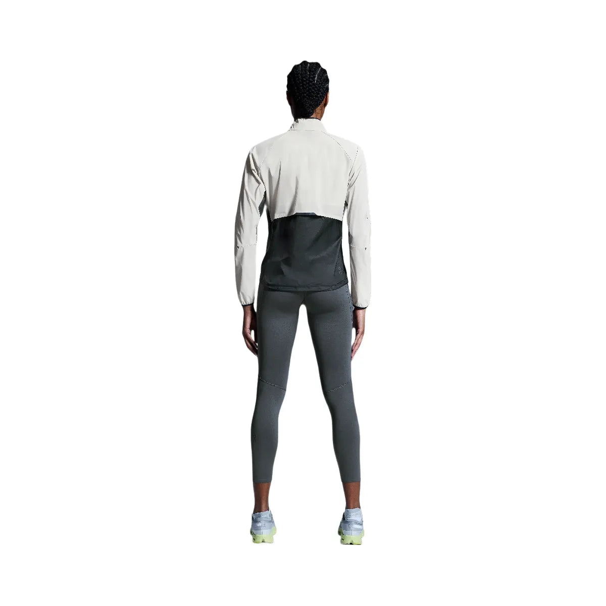 On On Weather Jacket Silver Eclipse