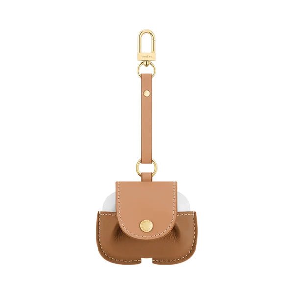 Polene Airpods case Duo Camel