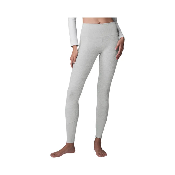 Alo Women's High-Waist Alosoft Lounge Legging - Athletic Heather Grey