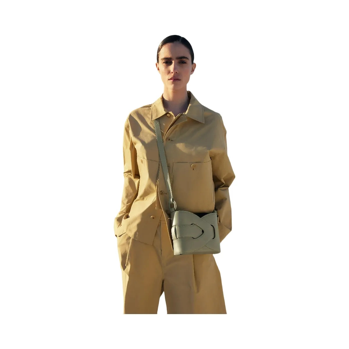 Polene Nodde Smooth Olive