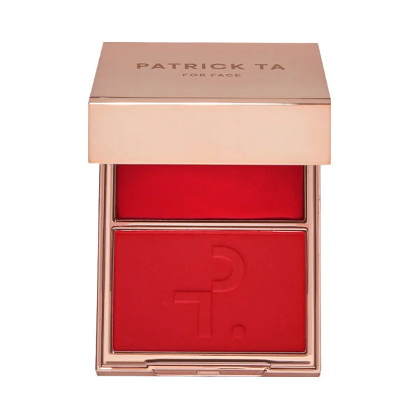 PATRICK TA Major Headlines Double-Take Crme & Powder Blush Duo 'She Left Me On Red'