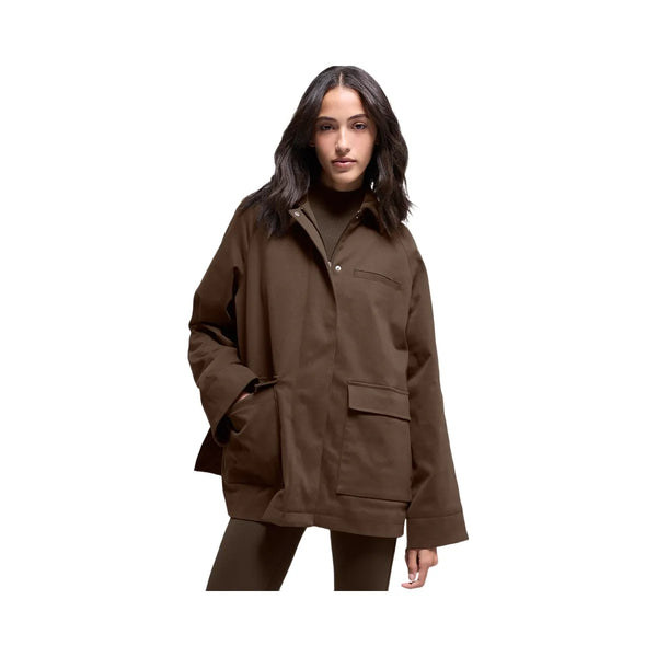 Alo Women's Twill Barn Jacket - Espresso