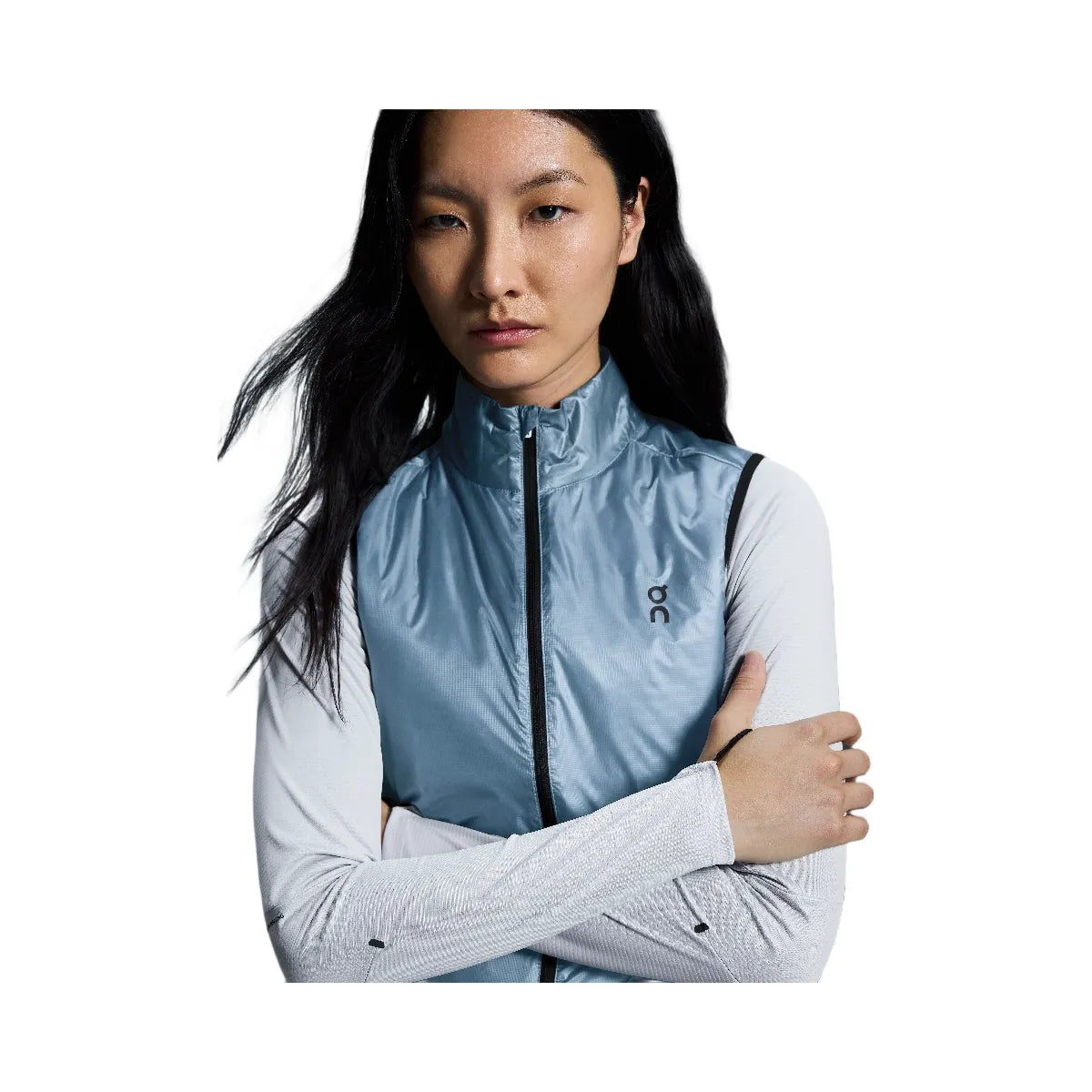 On On Weather Vest Chambray