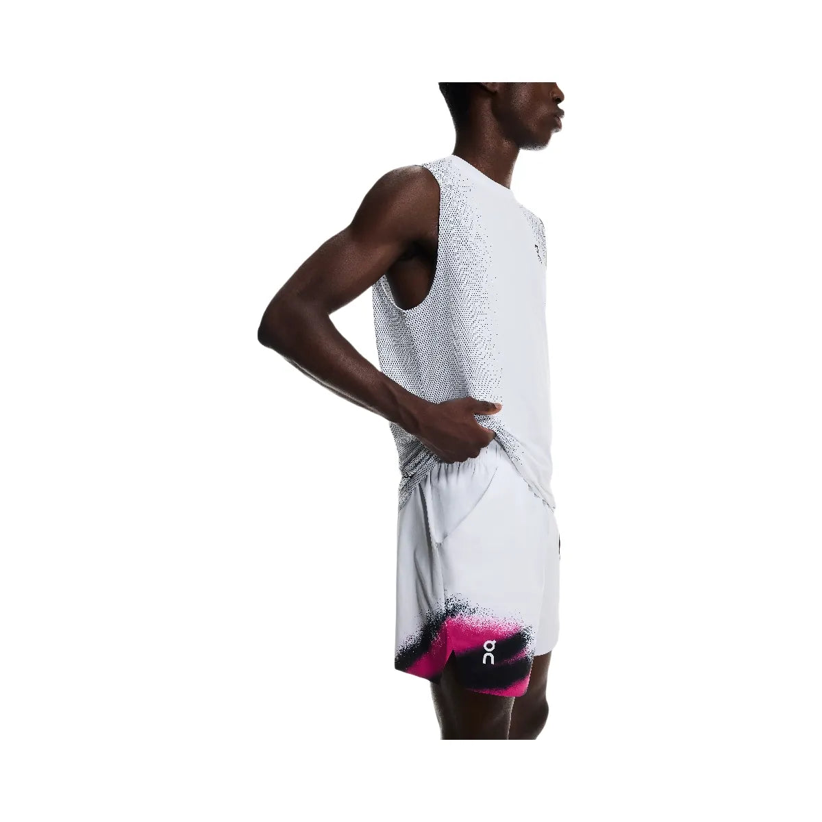 On Court Shorts White | Black
