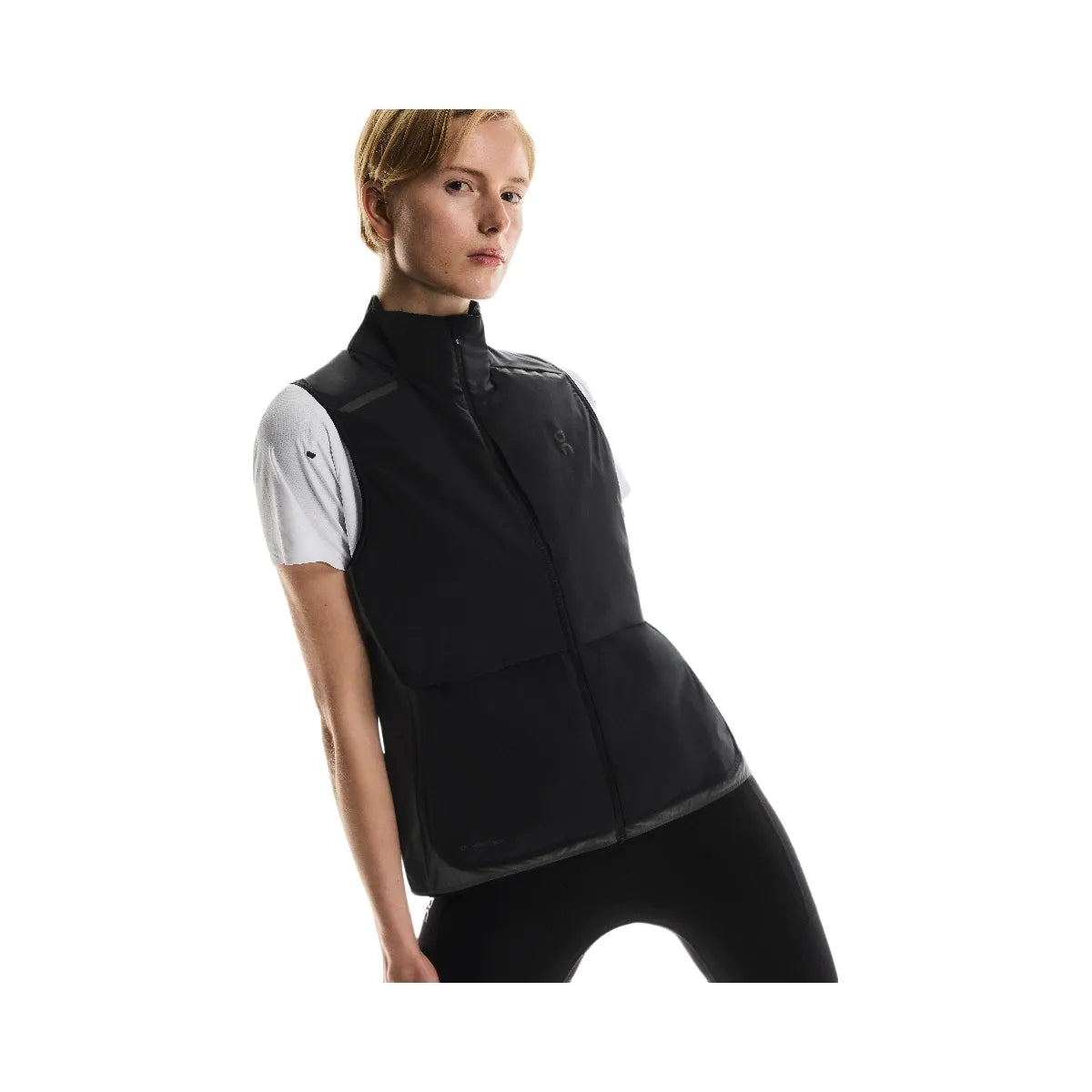 On On Weather Vest Black Eclipse