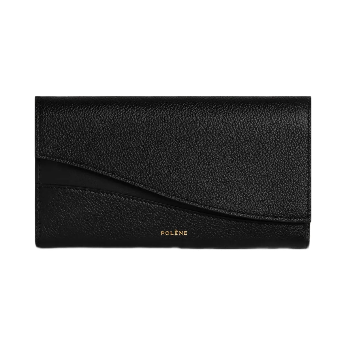 Polene Sierra Wallet Duo Black