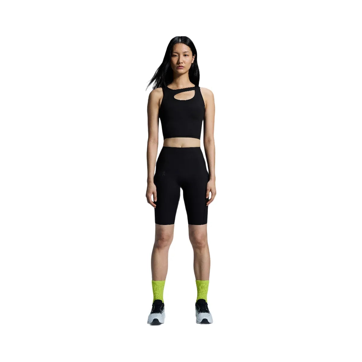 On Studio Cut-Out Crop Black