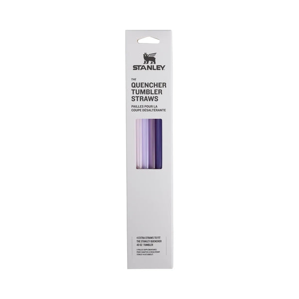 Stanley Adventure Quencher Travel Tumbler Straws 40OZ Purple