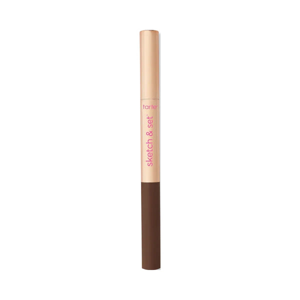 Tarte Big Ego Sketch & Set Brow Pencil & Tinted Gel 'Dark Warm Brown'