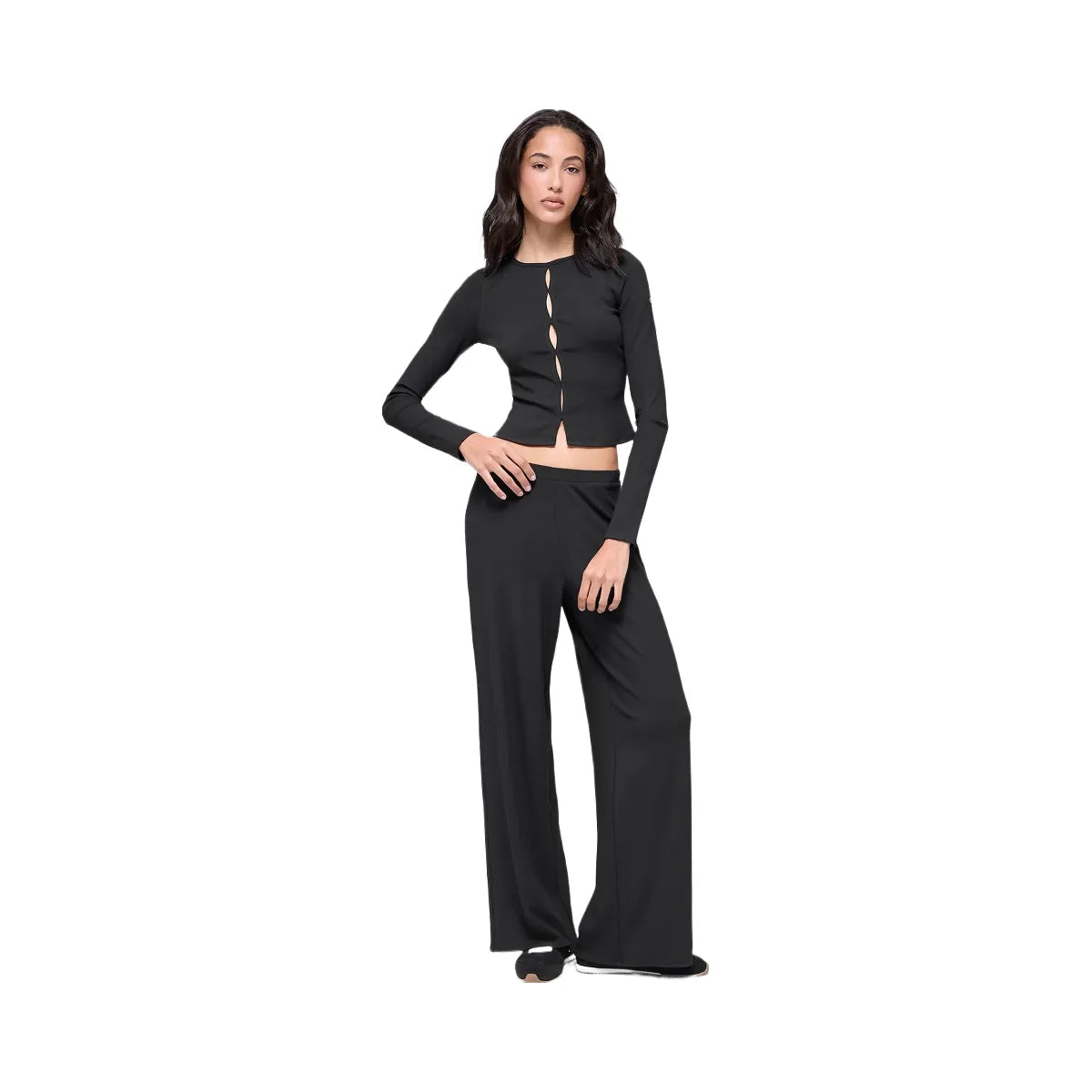 Alo Women's Dreamlight Long Sleeve Top - Black