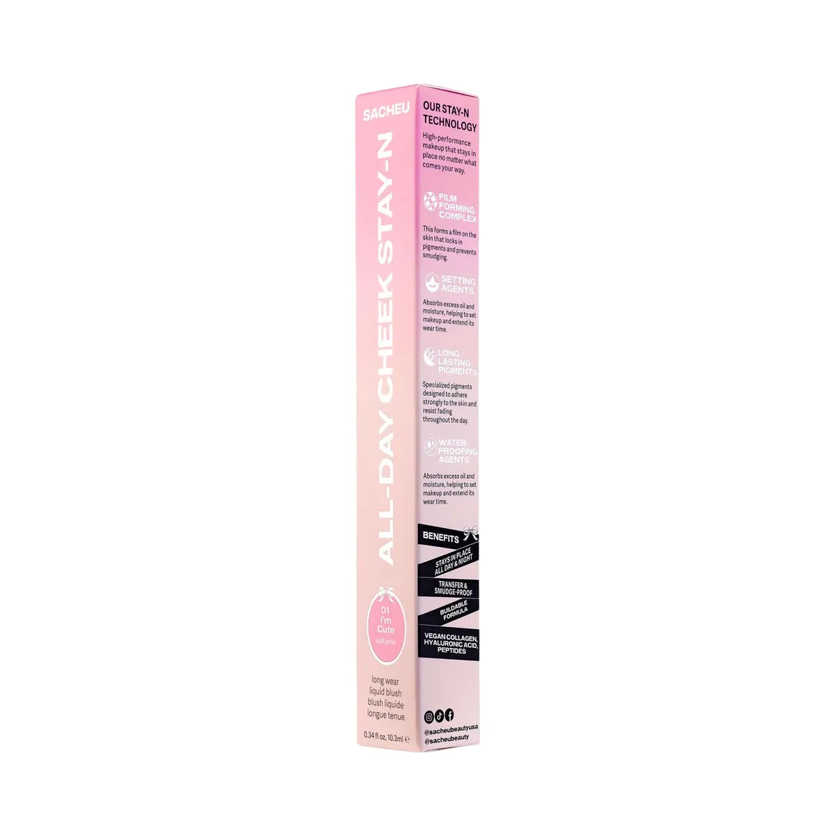 SACHEU CHEEK STAY-N All-Day Liquid Blush