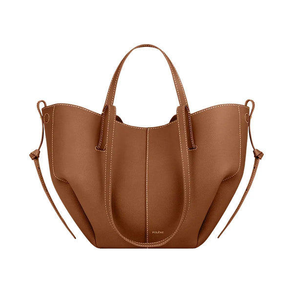 Polene Cyme Mini Textured Camel