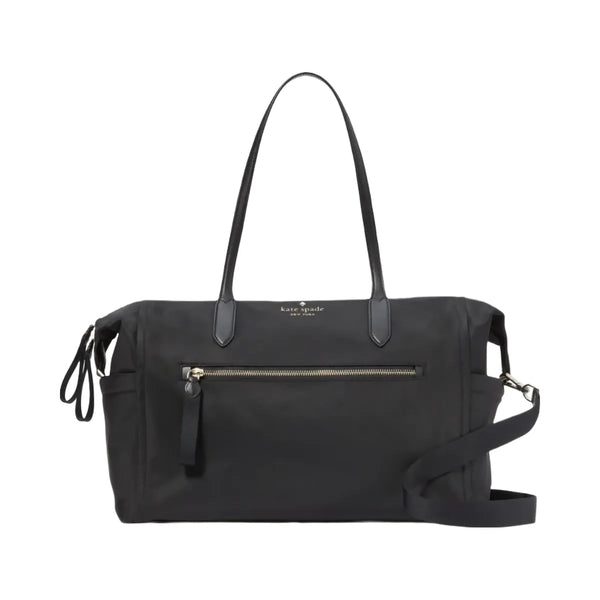 Kate Spade Chelsea Nylon Large Weekender Black