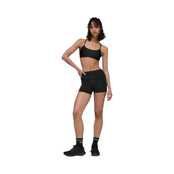 Alo Women's 3" High-Waist Airlift Short - Black