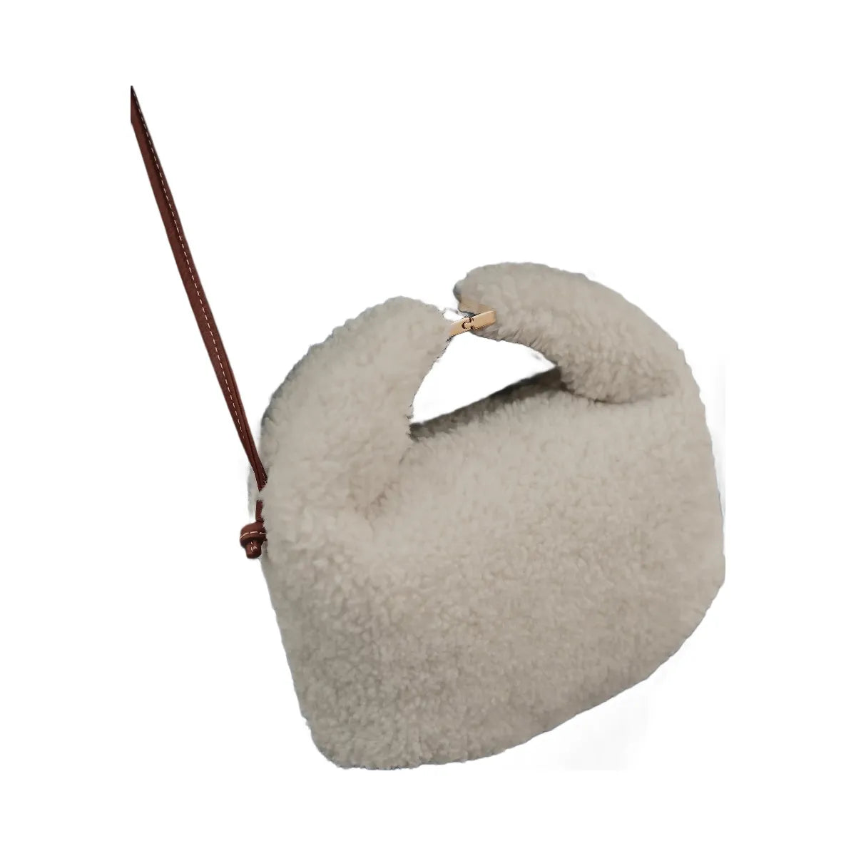 Polene Beri Ecru Shearling