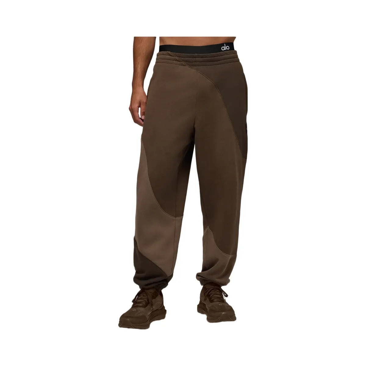 Alo Men's Make Waves Sweatpant - Espresso Tonal
