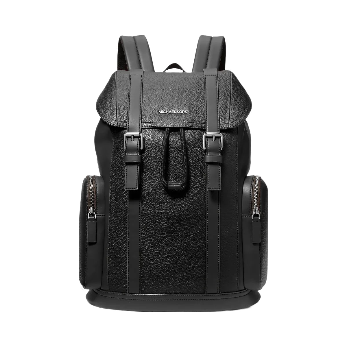 Michael Kors Cooper Pebbled Leather Backpack Black