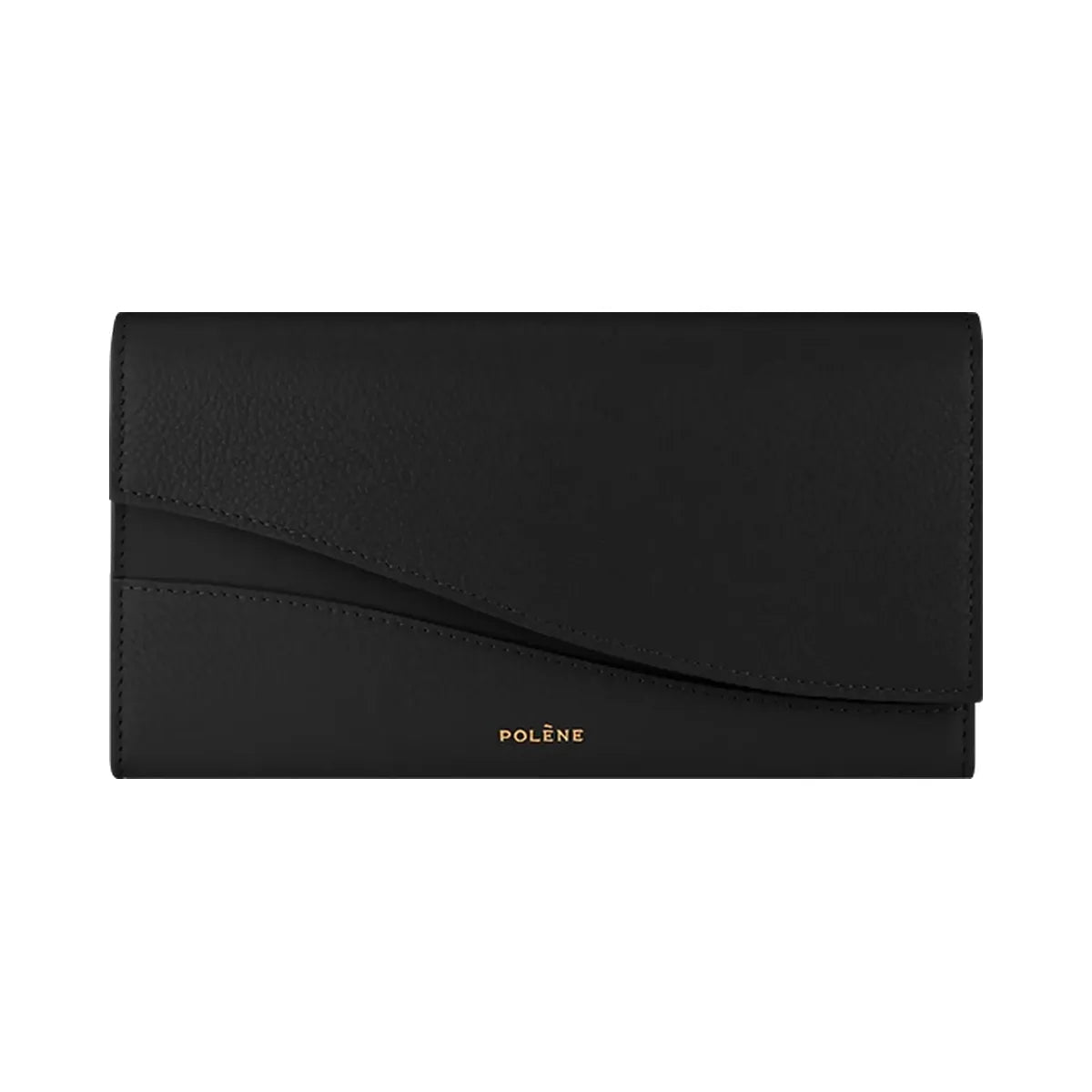 Polene Sierra Wallet Duo Black