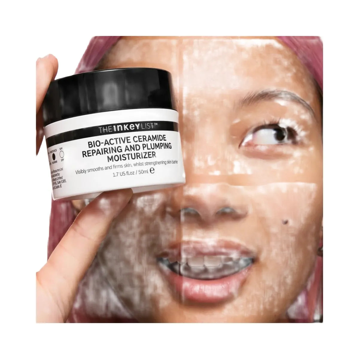 INKEY Bio-Active Ceramide Repairing and Plumping Moisturizer