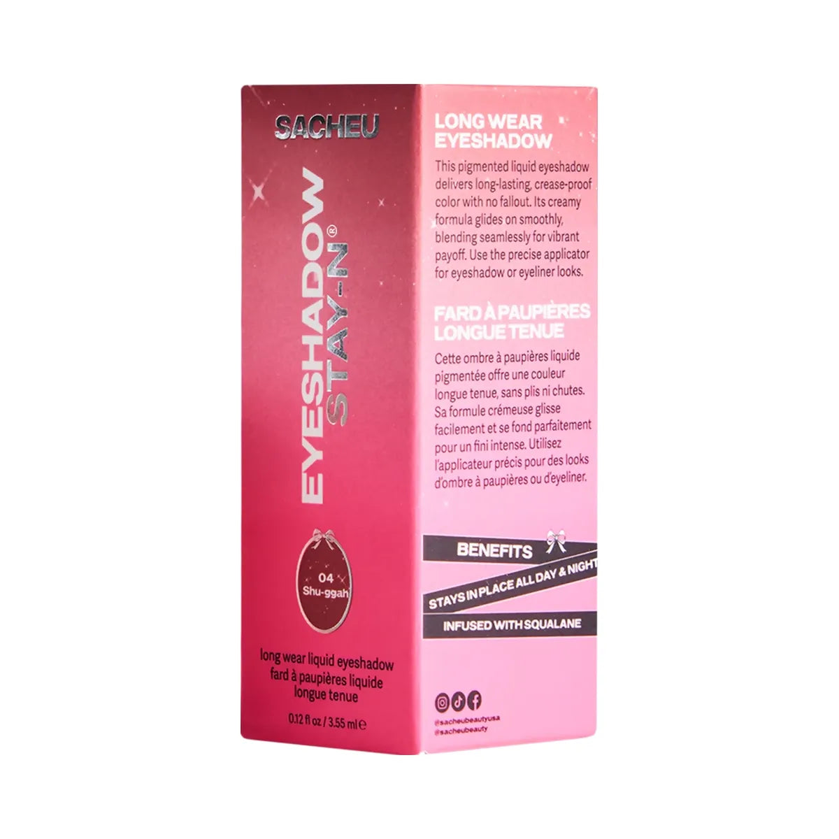 SACHEU Long Wear Liquid Eyeshadow STAY-N