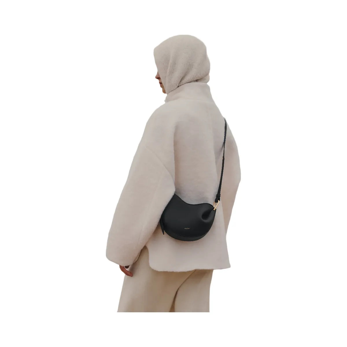Polene Tonca Textured Black